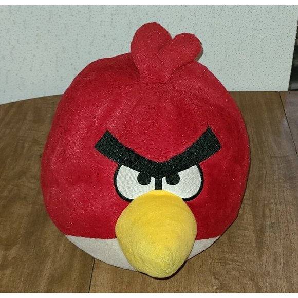 Angry Birds Large Red Plush 9 X 16" - Picture 2 of 7
